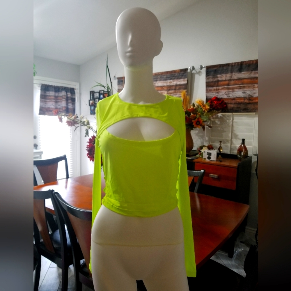 Sexy workout long sleeve shirt | M
